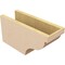 Ekena Millwork 6in. W x 8in. H x 16in. L Garner Woodgrain TimberThane Rafter Tail, Primed Tan RFTUR06X08X16GARRCPR - alternate 2